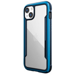Купить Чехол Raptic Defense Shield для Apple iPhone 14 plus (синий, маталлический)