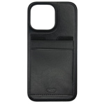 Купить Чехол HDD Luxury Card Slot Case для Apple iPhone 14 plus (черный, кожаный)