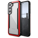 Купить Чехол Raptic Defense Shield для Samsung Galaxy S22 (красный, маталлический)