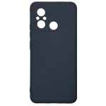 Купить Чехол Yotrix LiquidSilicone Pro для Xiaomi Redmi 12C (темно-синий, гелевый)