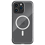 Купить Чехол Raptic Air для Apple iPhone 15 pro (темно-серый, маталлический, MagSafe)