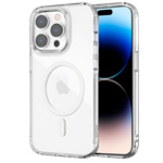 Купить Чехол Raptic Crystal для Apple iPhone 14 pro (прозрачный, стеклянный/гелевый, MagSafe)