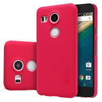 Чехол Nillkin Hard case для LG Nexus 5X (красный, пластиковый)