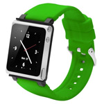 Браслет iWatchz Q Series для Apple iPod nano (6th gen) (зеленый)