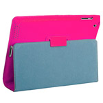 Чехол YooBao Executive Leather case для Apple New iPad (кожанный, розовый)