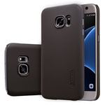 Чехол Nillkin Hard case для Samsung Galaxy S7 (темно-коричневый, пластиковый)
