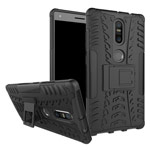 Чехол Yotrix Shockproof case для Lenovo Phab2 plus (черный, пластиковый)