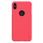 Чехол Nillkin Hard case для Apple iPhone XS max (красный, пластиковый)