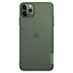 Чехол Nillkin Nature case для Apple iPhone 11 pro (зеленый, гелевый)