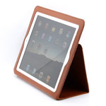 Чехол YooBao Leather case для Apple iPad 2 (кожаный, коричневый)