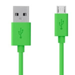 USB-кабель Belkin Charge/Sync Cable для универсальный (зеленый, microUSB)