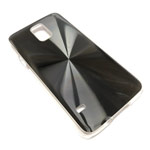 Чехол Yotrix MetalCase Round для Samsung Galaxy S5 SM-G900 (черный, алюминиевый)