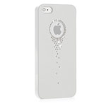 Чехол RGBMIX X-Fitted Stars Fall для Apple iPhone 5/5S (белый, пластиковый)