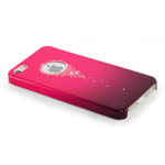 Чехол RGBMIX X-Fitted Stars Fall для Apple iPhone 5/5S (розовый, пластиковый)