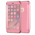 Чехол Yotrix FlipWallet case для Apple iPhone 6S (розово-золотистый, пластиковый)