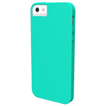 Чехол X-doria Soft Case для Apple iPhone 5 (голубой, силиконовый)