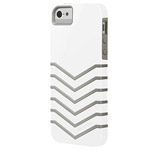 Чехол X-doria Venue Case для Apple iPhone 5 (белый/серый, пластиковый)