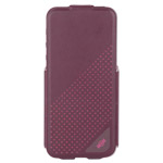 Чехол X-doria Dash Flip Case для Apple iPhone 5 (фиолетовый/розовый, кожанный)