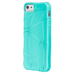 Чехол X-doria Stir Case для Apple iPhone 5 (синий, силиконовый)