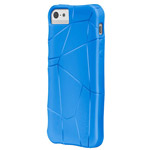 Чехол X-doria Stir Case для Apple iPhone 5 (темно-синий, силиконовый)