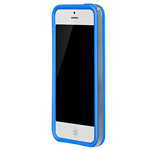 Чехол X-doria Bump Case для Apple iPhone 5 (темно-синий, пластиковый)