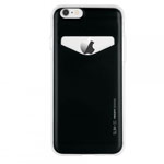 Чехол Mercury Goospery Slim Plus S для Apple iPhone SE (черный, пластиковый)