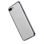 Чехол X-Fitted E-Plating Case для Apple iPhone 7 plus (черный, гелевый)