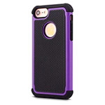 Чехол Yotrix Antishock case для Apple iPhone 7 (фиолетовый, пластиковый)