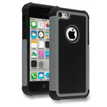 Чехол Yotrix Antishock case для Apple iPhone SE (серый, пластиковый)