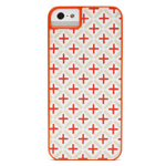 Чехол X-doria Dash Icon Case для Apple iPhone 5 (красный/белый, матерчатый)