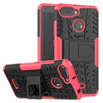 Чехол Yotrix Shockproof case для Xiaomi Redmi 6 (розовый, пластиковый)