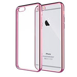 Чехол Yotrix GlitterSoft для Apple iPhone 6/6S (розово-золотистый, гелевый)