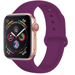Ремешок для часов Yotrix Silicone Band для Apple Watch 42/44 мм (сиреневый, силиконовый)