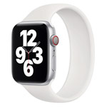 Ремешок для часов Yotrix Solo Loop для Apple Watch 42/44 мм (белый, силиконовый)