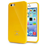 Чехол Mercury Goospery Jelly Case для Apple iPhone 5/5S (желтый, гелевый)