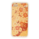 Чехол Yotrix CreativeCase для Apple iPhone 5/5S (Orange Flowers, гелевый) (NPG)