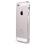 Чехол Yotrix BumperArc для Apple iPhone 5/5S (серебристый, алюминиевый)