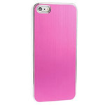 Чехол Yotrix MetalCase для Apple iPhone 5/5S (розовый, алюминиевый)