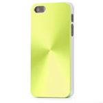 Чехол Yotrix MetalCase Round для Apple iPhone 5/5S (зеленый, алюминиевый)