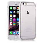 Чехол Vouni Duo case для Apple iPhone 6 (белый, гелевый)